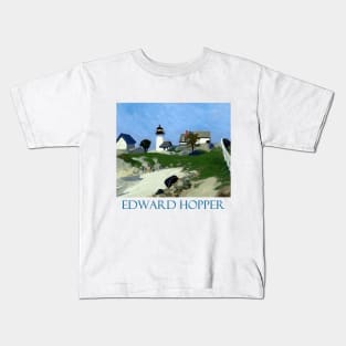 Squam Light (1912) by Edward Hopper Kids T-Shirt